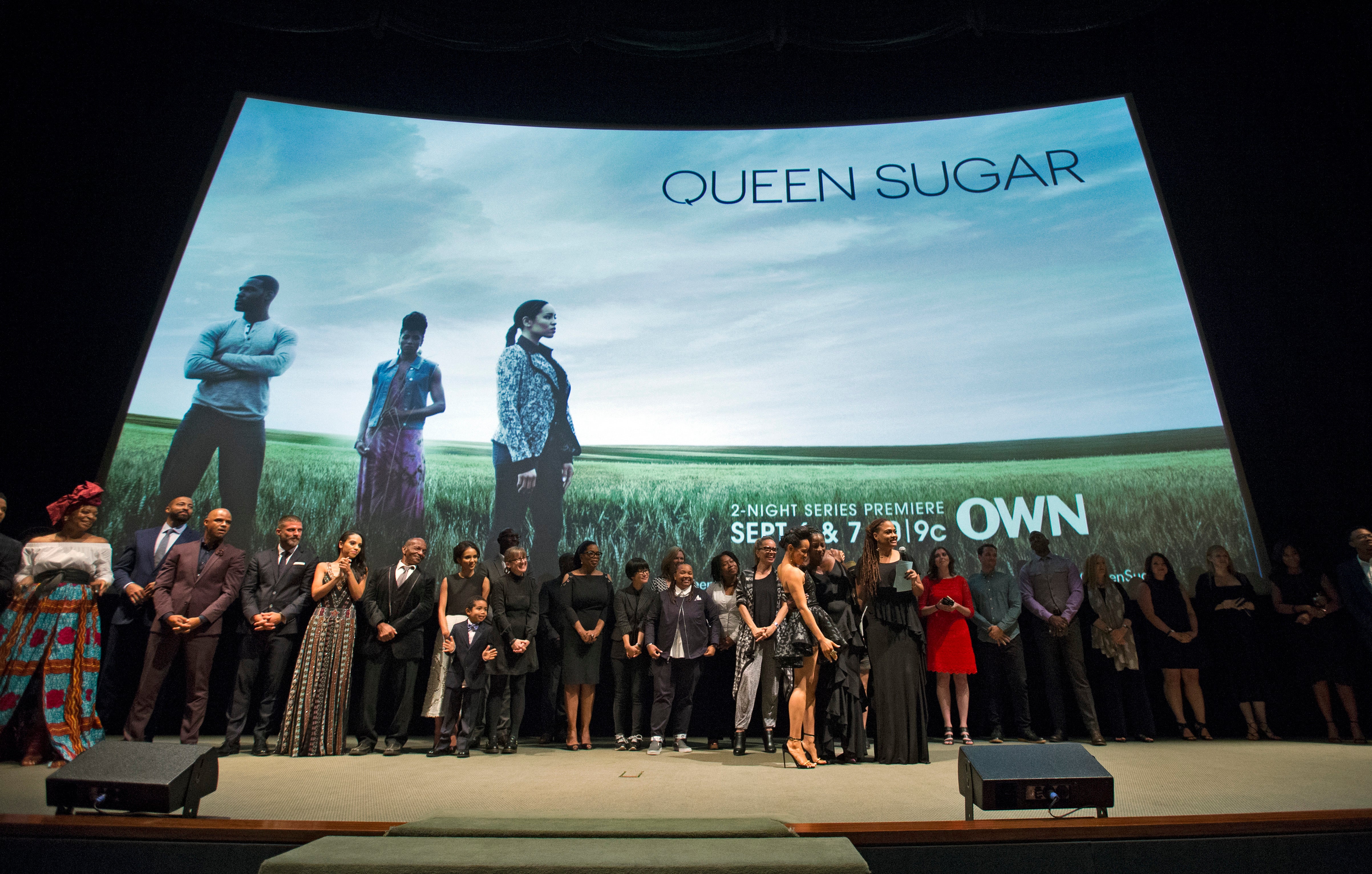 Oprah Winfrey and Ava DuVernay Shine at  OWN's “Queen Sugar” Premiere
